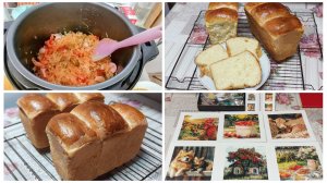 "Жизнь на пенсии".. Занималась обедом.)) Испекла  оооочень вкусные " Сайки"🍞👍