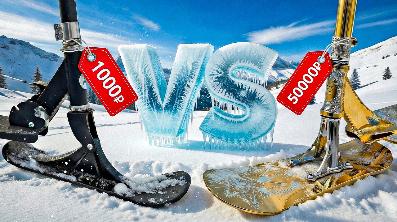 ДЕШЕВЫЙ VS ДОРОГОЙ САМОКАТ смотреть онлайн