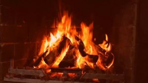 Камин заставка на телевизор