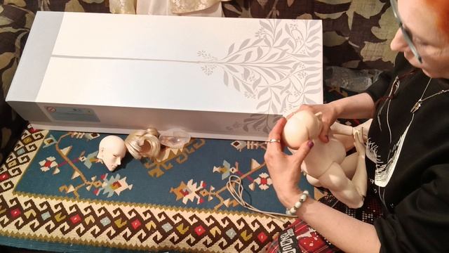 Распаковка Bjd UFdoll 75-1 321 Head