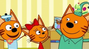 ТРИ КОТА.  МУЛЬТФИЛЬМ ИГРА. НОВАЯ СЕРИЯ. МОРСКОЕ ПРИКЛЮЧЕНИЕ. ИГРЫ ПО МУЛЬТИКАМ