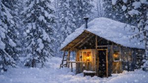 ЖИЗНЬ БЕЗ СУЕТЫ: ЗИМНИЕ БУДНИ В ЛЕСУ. ПРОБИВАЮ ДОРОГУ ДО ВТОРОЙ ИЗБЫ