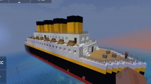 Обзор на ТИТАНИК в Майнкрафте!!