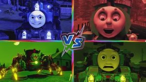 МУЛЬТИКИ: МУТАНТ‑ПОЕЗД vs ДОБРЫЙ ПАРОВОЗ vs ТЁМНЫЙ РЕЛЬСОЗВЕРЬ — МУЗЫКАЛЬНАЯ ГОНКА! 🚂