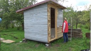 НА ДАЧЕ. НОВЫЕ ДВЕРИ ДЛЯ НОВОЙ ДУШЕВОЙ//ЗЕЛЕНЫЕ ПОМИДОРЫ НА ЗИМУ//