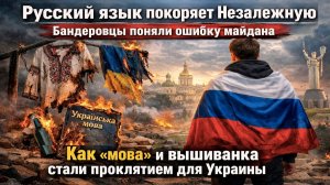 «Мовнюки» довели до того, что русский язык полюбили! Крым стал первой фатальной ошибкой бандеровцев!