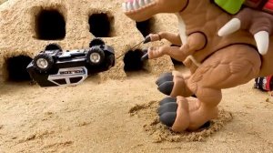 9. Истории спасательного трактора полицейской машины и в полицейские машинки игрушки