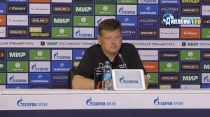 Юрий Нагайцев про 0:1 с «Зенитом» и отмену гола «Балтики»
