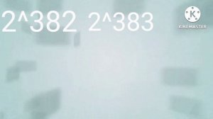 boom speed 2^381 - 2^385