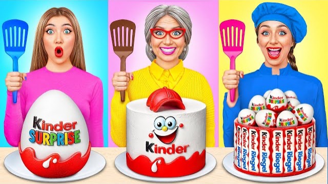 Сумасшедший кулинарный челлендж я против бабушки смотреть онлайн