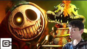 Реакция на песню Wrong site out 5 главы poppy playtime