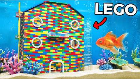 ЛЕГО Я построил дом из LEGO для своей рыбки! смотреть онлайн