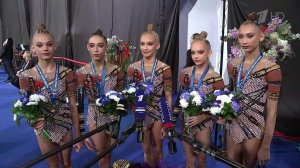 Завершился второй день Чемпионата России по художественной гимнастике.