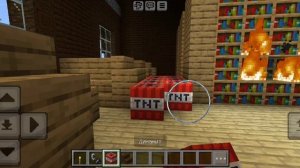 Уничтожил особняк в маинкрафт