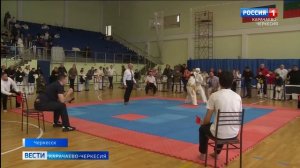 В спорткомплексе "Юбилейный" прошло первенство Северо-Кавказского федерального округа по кёкусинкай