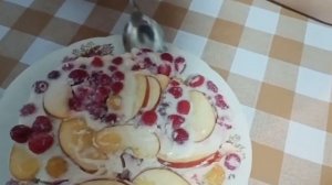 Готовим с детьми🤗/ Летний лёгкий десерт😋