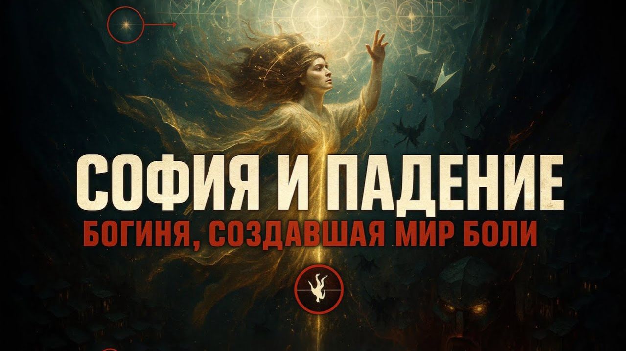 14. СОФИЯ и падение - как гностическая богиня создала мир СТРАДАНИЙ | Черный Кабинет