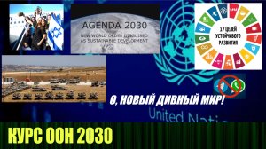 То, что происходит в мире - это всё программа ООН 2030