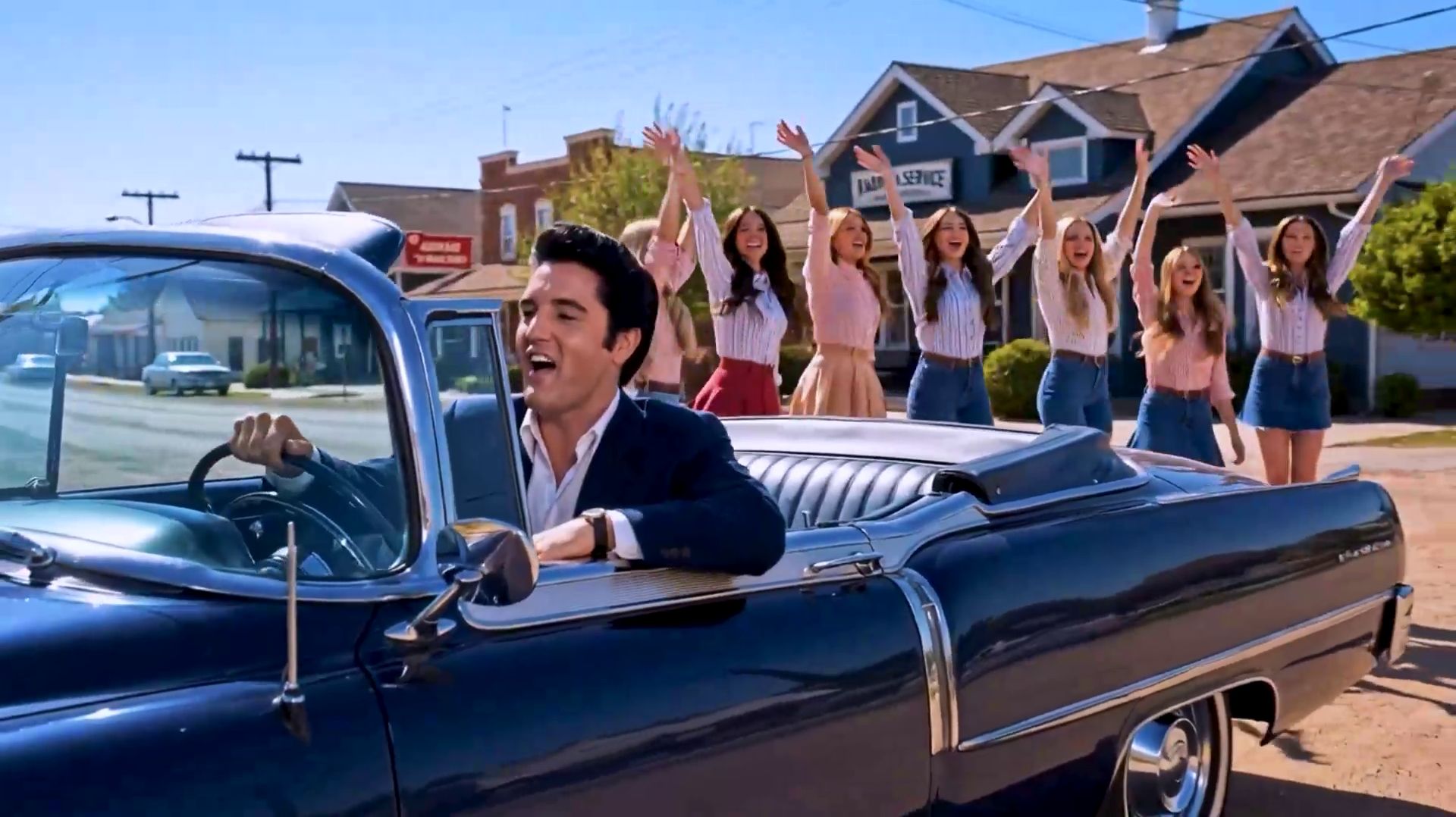 Ретро USA 50-х, подражание Элвису смотреть онлайн