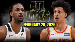 27.02.2026 | ОБЗОР МАТЧА | Атланта Хоукс - Вашингтон Уизардс | Highlights