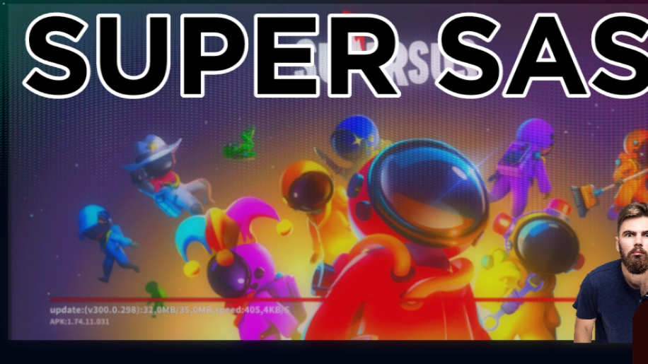 ПРОБНАЯ ИГРА~SUPER SAS ИГРАЕМ В SUPER SAS.