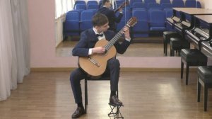 Соловьёв Артём, ЦДШИ, Кемерово -  "Ехал казак за Дунай"  обр. В. Вильгельми - П. Иванников