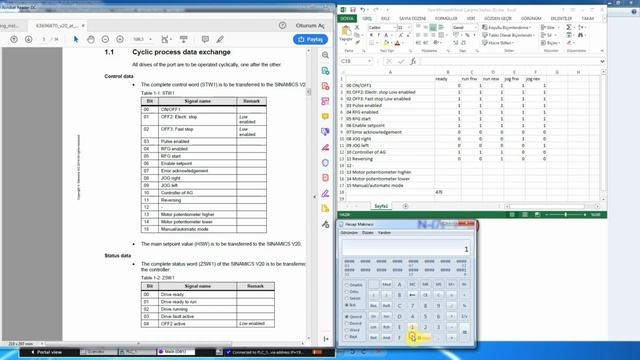 15. Программирование Sinamics v20 по протоколу Modbus — 1