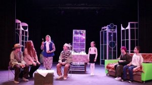 Театральная постановка "Сундук" Большеатнинская СОШ.