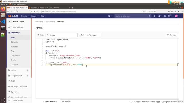 26 - Create Python App Dockerfile смотреть онлайн