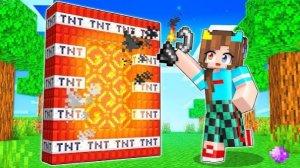 ФЛАСКА РАЗРУШИЛА СВОЙ ДОМ В МАЙНКРАФТЕ!