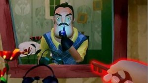 Hello neighbor Последняя Дверь КОШМАРА Получил Двойной Прыжок