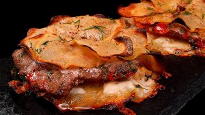 Мясо по-французски? Нет, гораздо вкуснее! 😍 Сочная говядина под соусом Бешамель