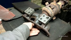 Шлифовка выхлопных коллекторов Mitsubishi Outlander XL 3.0i V6