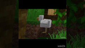 🤣 смешной баг с курочкой Майнкрафт 🐔