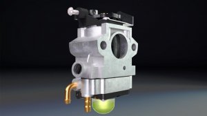 Подробно объясняется, как работает двухтактный карбюратор-триммер для травы