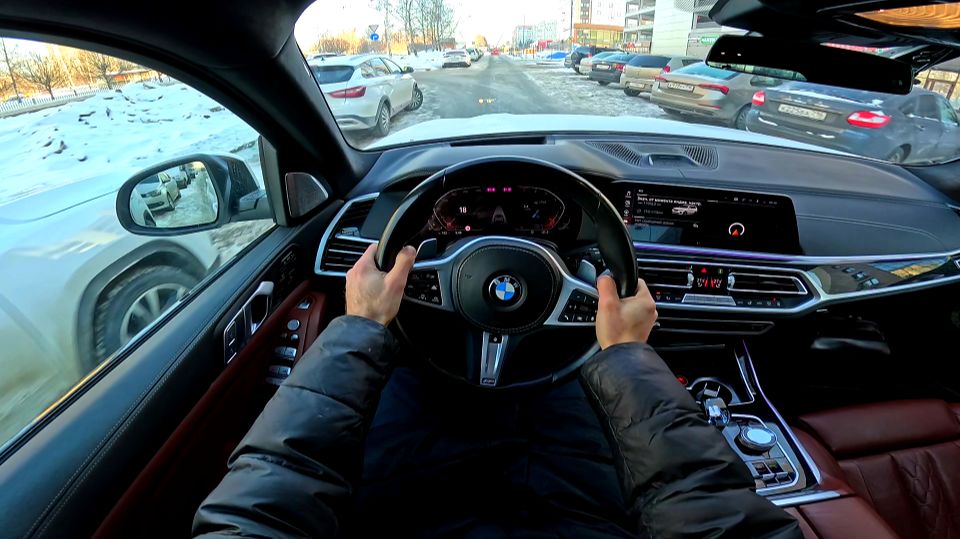 2022 BMW X7 (G07) POV TEST DRIVE смотреть онлайн