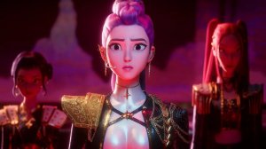 4k Кей поп охотницы на демонов песня Разгром