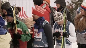 Лыжная гонка в стиле ретро прошла в «Лужниках»