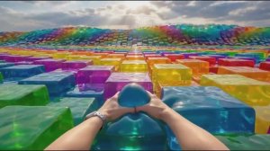 Развлекательное видео для детей и взрослых, океан из разных жидкостей.