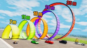 Мультики для детей. Яркие мультфильмы про машинки. Машинки на петлях и трюки