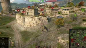 МИР ТАНКОВ | Бой на AMX 50 B | 4500 УРОНА| карта КАВКАЗ