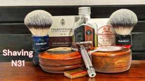 Бритье N31: Razorock Goat +. Батл триплов: Truefitt vs Harris.