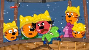 Три Кота | Игра Для Детей | Игра Мультфильм Спасатели.