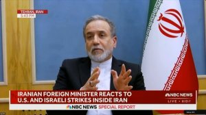 Министр иностранных дел Ирана Аббаса Аракчи интервью во время войны, на 17:00, 28 февраля 2026 года