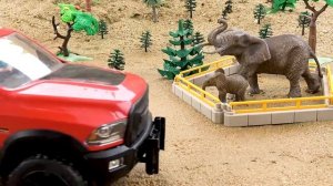 крутые и привлекательные строительные машины   грузовик в загадочном ящике