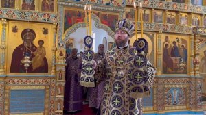 МИТРОПОЛИТ ИГНАТИЙ СОВЕРШИЛ БОЖЕСТВЕННУЮ ЛИТУРГИЮ В СВЯТО-АЛЕКСИЕВСКОМ ЖЕНСКОМ МОНАСТЫРЕ Г. САРАТОВА