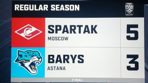 Обзор матча Фонбет КХЛ СПАРТАК - БАРЫС