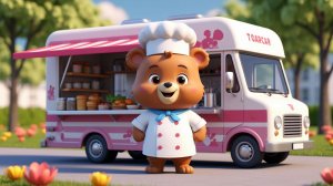 🚚ПРИКЛЮЧЕНИЯ МИШКИ-ПОВАРА: ЗАКУСОЧНАЯ НА КОЛЁСАХ В ДЕЙСТВИИ | Развивающие мультфильмы