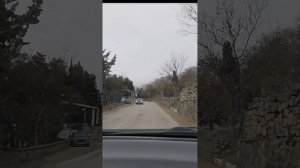 Ялта.Кореиз.Море, небо, дождь.