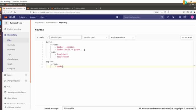 27 - Write GitLab Pipeline смотреть онлайн